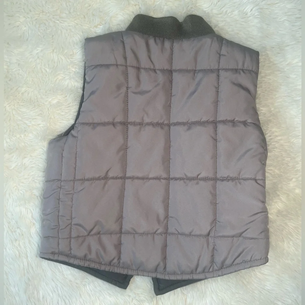 Baby Gap Toddler Kid's Puffer Vest | Olive Green |